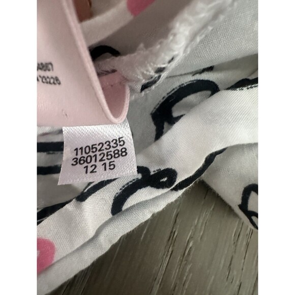 Victoria’s Secret Love Script Lounge Sleep Shirt XS Y2K - Picture 5 of 8